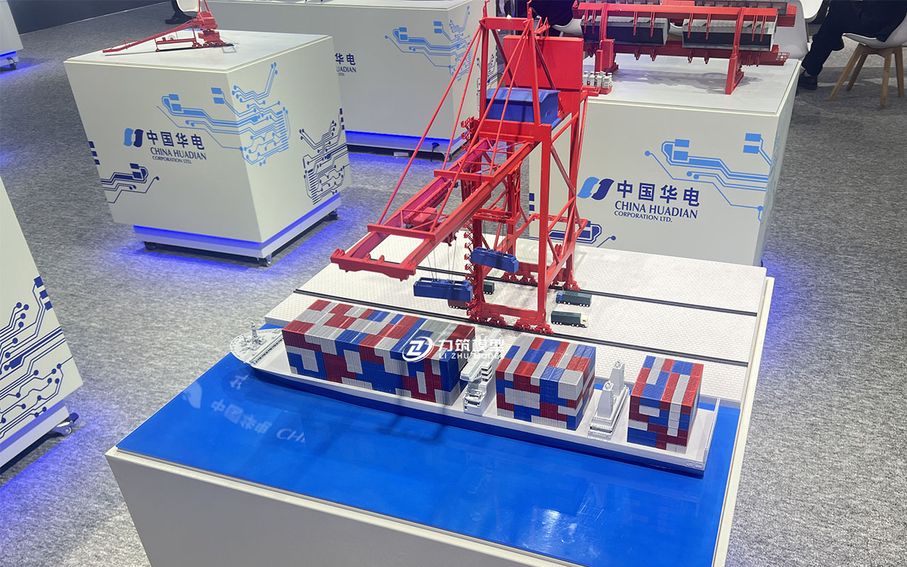 港口桥吊模型