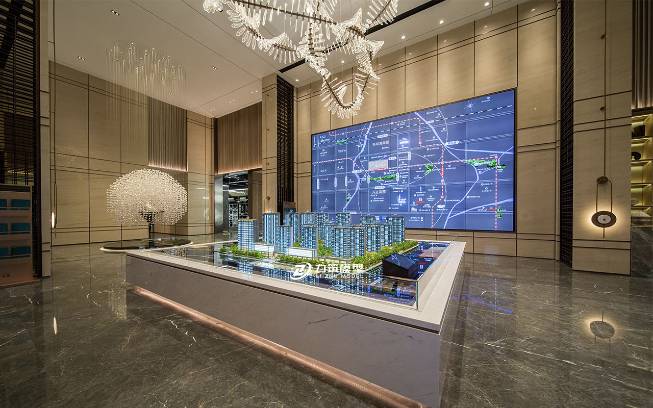 房产沙盘及电子屏